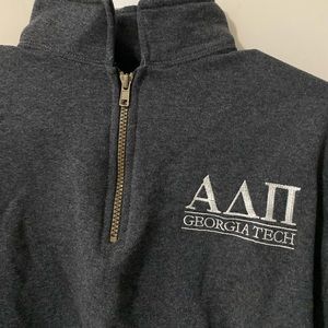 Georgia Tech ADPi Quarter Zip Jacket